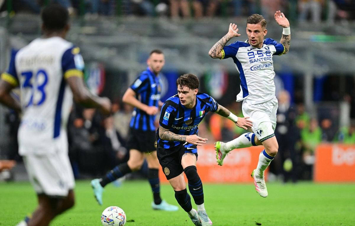 国际米兰以轮换阵容1-0小胜维罗纳，提前为欧冠对阵巴萨留力